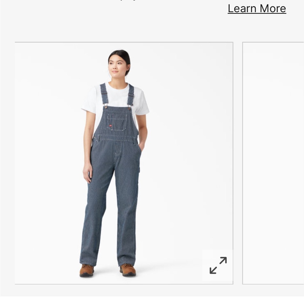 dickies stipped overalls